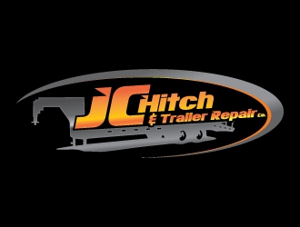 JC Trailer & Hitch Repair Co.  logo design by dshineart