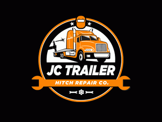 JC Trailer & Hitch Repair Co.  logo design by DonyDesign