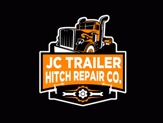 JC Trailer & Hitch Repair Co.  logo design by DonyDesign