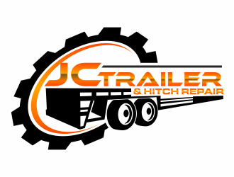 JC Trailer & Hitch Repair Co.  logo design by mutafailan