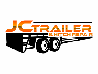 JC Trailer & Hitch Repair Co.  logo design by mutafailan