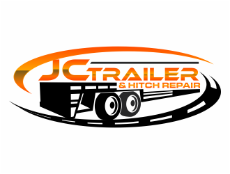 JC Trailer & Hitch Repair Co.  logo design by mutafailan