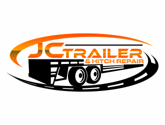 JC Trailer & Hitch Repair Co.  logo design by mutafailan