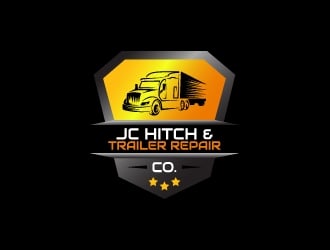 JC Trailer & Hitch Repair Co.  logo design by BaneVujkov