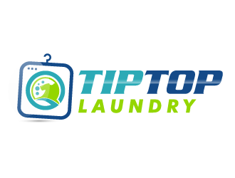 TIP TOP LAUNDRY logo design by akilis13