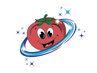 Space Tomato logo design by shere