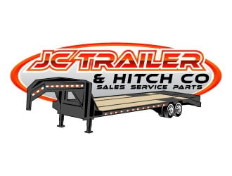 JC Trailer & Hitch Repair Co.  logo design by daywalker