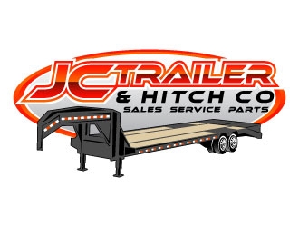 JC Trailer & Hitch Repair Co.  logo design by daywalker