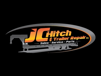 JC Trailer & Hitch Repair Co.  logo design by dshineart