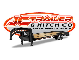 JC Trailer & Hitch Repair Co.  logo design by daywalker