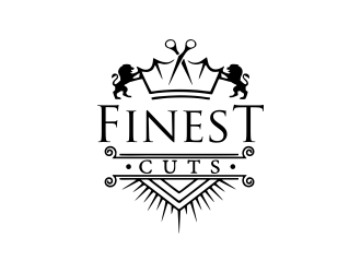 Finest Cuts logo design by ROSHTEIN