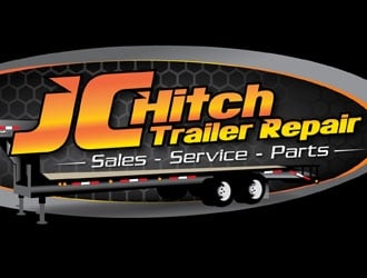 JC Trailer & Hitch Repair Co.  logo design by dshineart