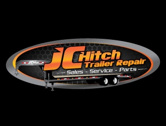 JC Trailer & Hitch Repair Co.  logo design by dshineart