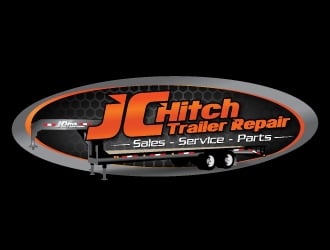 JC Trailer & Hitch Repair Co.  logo design by dshineart