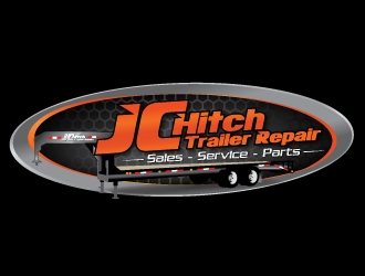 JC Trailer & Hitch Repair Co.  logo design by dshineart