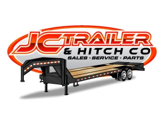 JC Trailer & Hitch Repair Co.  logo design by daywalker