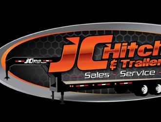 JC Trailer & Hitch Repair Co.  logo design by dshineart