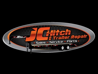 JC Trailer & Hitch Repair Co.  logo design by dshineart