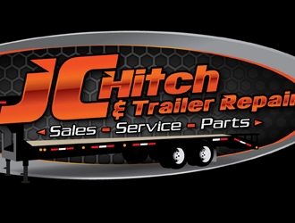 JC Trailer & Hitch Repair Co.  logo design by dshineart