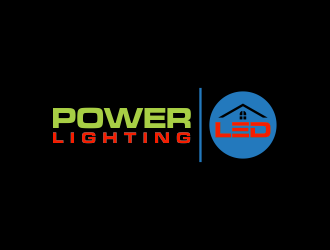 Power LED Lighting  logo design by oke2angconcept