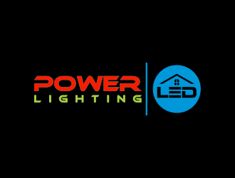 Power LED Lighting  logo design by oke2angconcept