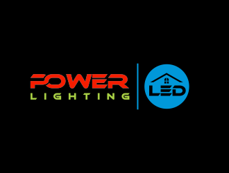 Power LED Lighting  logo design by oke2angconcept