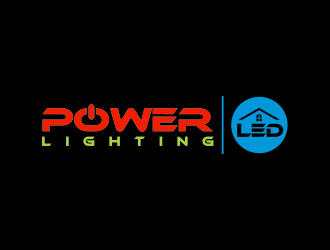 Power LED Lighting  logo design by oke2angconcept