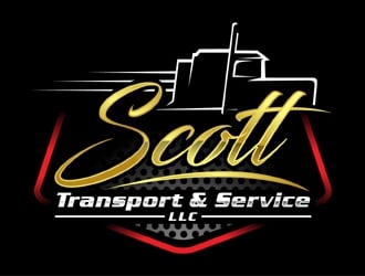 Scott Transport & Service LLC logo design - 48hourslogo.com