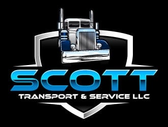 Scott Transport & Service LLC Logo Design - 48hourslogo