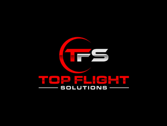 Top Flight Solutions logo design by ndaru