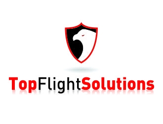 Top Flight Solutions logo design by ManishKoli