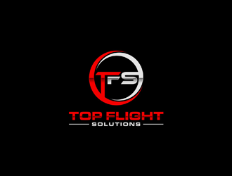 Top Flight Solutions logo design by ndaru