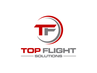 Top Flight Solutions logo design by RIANW