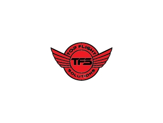 Top Flight Solutions logo design by dhika