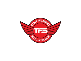 Top Flight Solutions logo design by dhika