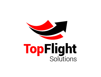 Top Flight Solutions logo design by booma