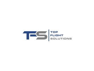 Top Flight Solutions logo design by bricton