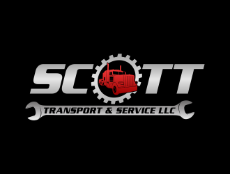 Scott Transport & Service LLC Logo Design - 48hourslogo