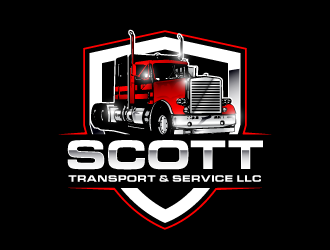 Scott Transport & Service LLC logo design - 48hourslogo.com