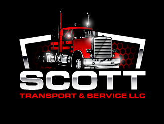 Scott Transport & Service LLC Logo Design - 48hourslogo