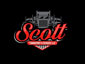 Scott Transport & Service Llc Logo Design - 48hourslogo