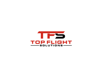 Top Flight Solutions logo design by johana