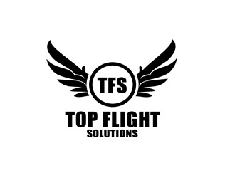 Top Flight Solutions logo design by bougalla005