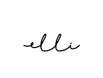 elli logo design by MarkindDesign