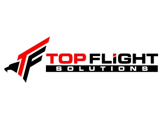 Top Flight Solutions logo design by jaize