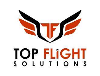 Top Flight Solutions logo design by done