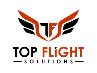 Top Flight Solutions logo design by done