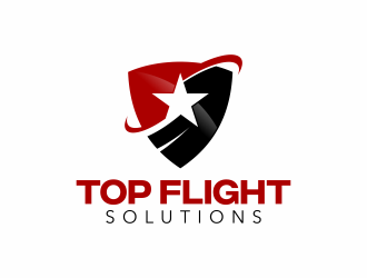 Top Flight Solutions logo design by ingepro