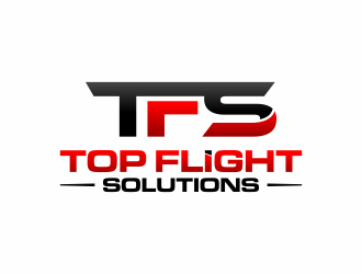 Top Flight Solutions logo design by ingepro