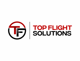 Top Flight Solutions logo design by ingepro